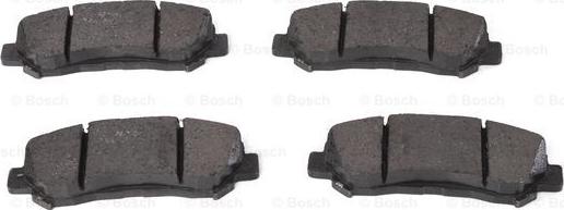 BOSCH 0 986 494 244 - Тормозные колодки, дисковые, комплект autospares.lv