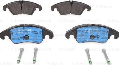 BOSCH 0 986 494 201 - Тормозные колодки, дисковые, комплект autospares.lv