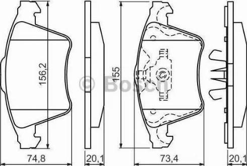 RIDER RD.3323.DB1555 - Тормозные колодки, дисковые, комплект autospares.lv