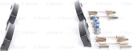 BOSCH 0 986 494 213 - Тормозные колодки, дисковые, комплект autospares.lv