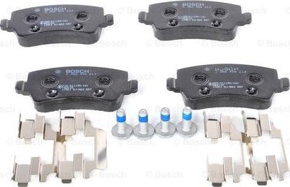 BOSCH 0 986 494 213 - Тормозные колодки, дисковые, комплект autospares.lv