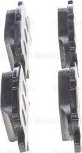 BOSCH 0 986 494 224 - Тормозные колодки, дисковые, комплект autospares.lv