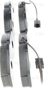 BOSCH 0 986 494 278 - Тормозные колодки, дисковые, комплект autospares.lv