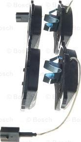 BOSCH 0 986 494 795 - Тормозные колодки, дисковые, комплект autospares.lv