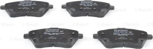 BOSCH 0 986 494 792 - Тормозные колодки, дисковые, комплект autospares.lv