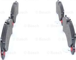 BOSCH 0 986 494 757 - Тормозные колодки, дисковые, комплект autospares.lv