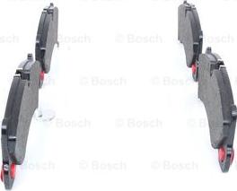 BOSCH 0 986 494 757 - Тормозные колодки, дисковые, комплект autospares.lv