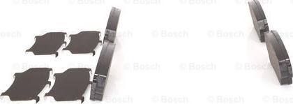 BOSCH 0 986 494 711 - Тормозные колодки, дисковые, комплект autospares.lv