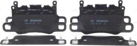 BOSCH 0 986 494 789 - Тормозные колодки, дисковые, комплект autospares.lv