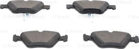 BOSCH 0 986 494 729 - Тормозные колодки, дисковые, комплект autospares.lv