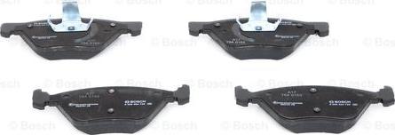 BOSCH 0 986 494 729 - Тормозные колодки, дисковые, комплект autospares.lv