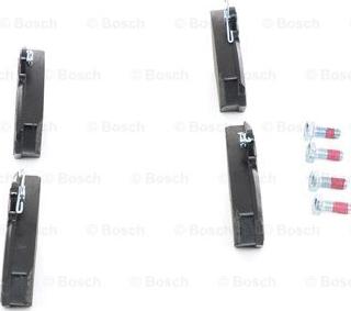 BOSCH 0 986 494 726 - Тормозные колодки, дисковые, комплект autospares.lv