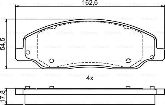 BENDIX D1081 - Тормозные колодки, дисковые, комплект autospares.lv