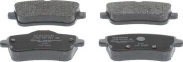 BOSCH 0 986 495 403 - Тормозные колодки, дисковые, комплект autospares.lv