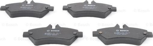 BOSCH 0 986 495 100 - Тормозные колодки, дисковые, комплект autospares.lv