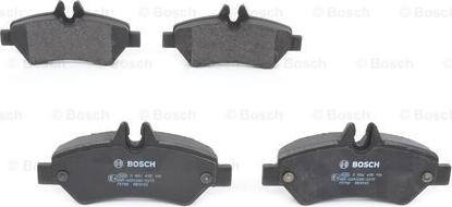 BOSCH 0 986 495 100 - Тормозные колодки, дисковые, комплект autospares.lv