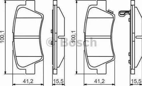 Koreastar KBPH-125 - Тормозные колодки, дисковые, комплект autospares.lv