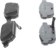 BOSCH 0 986 495 301 - Тормозные колодки, дисковые, комплект autospares.lv