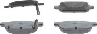 BOSCH 0 986 495 301 - Тормозные колодки, дисковые, комплект autospares.lv