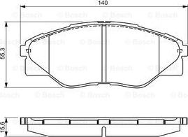 Magneti Marelli 363700202178 - Тормозные колодки, дисковые, комплект autospares.lv