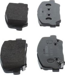 BOSCH 0 986 495 337 - Тормозные колодки, дисковые, комплект autospares.lv