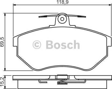 Remsa 631 00 - Тормозные колодки, дисковые, комплект autospares.lv