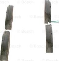 BOSCH 0 986 495 237 - Тормозные колодки, дисковые, комплект autospares.lv