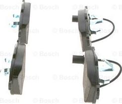 BOSCH 0 986 495 272 - Тормозные колодки, дисковые, комплект autospares.lv