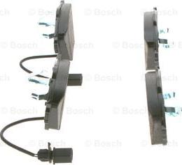 BOSCH 0 986 495 272 - Тормозные колодки, дисковые, комплект autospares.lv