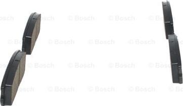 BOSCH 0 986 491 260 - Тормозные колодки, дисковые, комплект autospares.lv