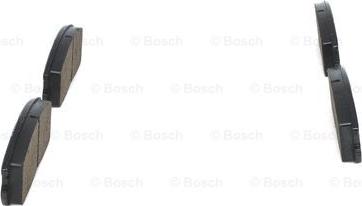 BOSCH 0 986 491 260 - Тормозные колодки, дисковые, комплект autospares.lv