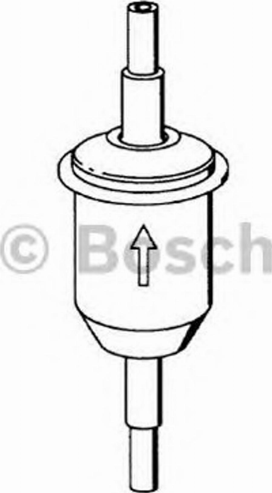 BOSCH 0986450101 - Топливный фильтр autospares.lv