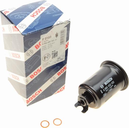 BOSCH 0 986 450 103 - Топливный фильтр autospares.lv