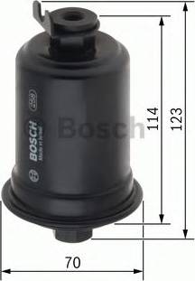 BOSCH 0 986 450 113 - Топливный фильтр autospares.lv
