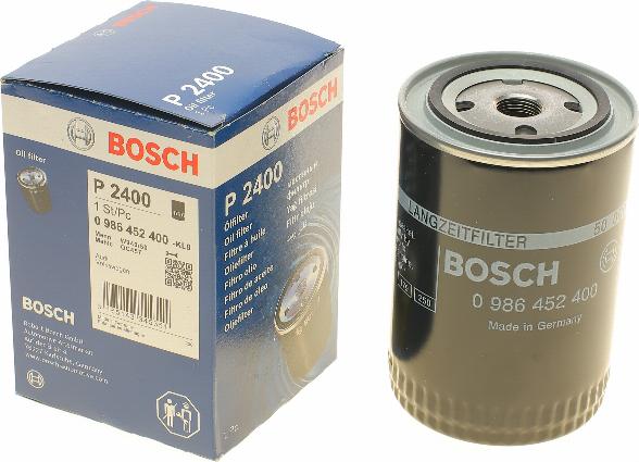 BOSCH 0 986 452 400 - Масляный фильтр autospares.lv