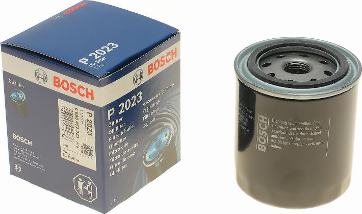 BOSCH 0 986 452 023 - Масляный фильтр autospares.lv