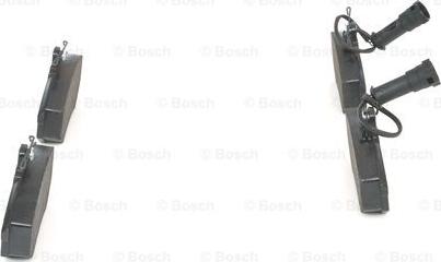 BOSCH 0 986 466 693 - Тормозные колодки, дисковые, комплект autospares.lv