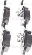 BOSCH 0 986 466 751 - Тормозные колодки, дисковые, комплект autospares.lv