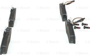 BOSCH 0 986 460 998 - Тормозные колодки, дисковые, комплект autospares.lv