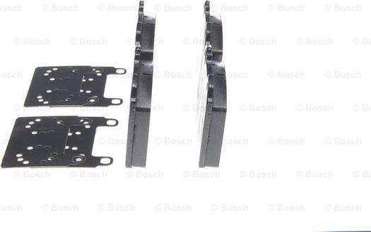 BOSCH 0 986 460 966 - Тормозные колодки, дисковые, комплект autospares.lv