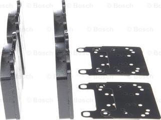 BOSCH 0 986 460 966 - Тормозные колодки, дисковые, комплект autospares.lv