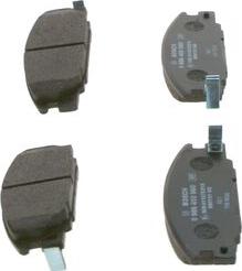 BOSCH 0 986 460 960 - Тормозные колодки, дисковые, комплект autospares.lv