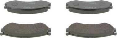 BOSCH 0 986 460 981 - Тормозные колодки, дисковые, комплект autospares.lv