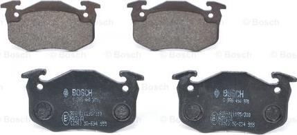 BOSCH 0 986 460 970 - Тормозные колодки, дисковые, комплект autospares.lv