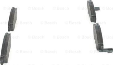 BOSCH 0 986 460 972 - Тормозные колодки, дисковые, комплект autospares.lv