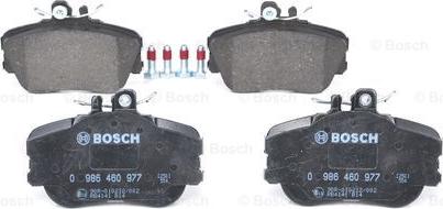 BOSCH 0 986 460 977 - Тормозные колодки, дисковые, комплект autospares.lv