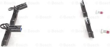 BOSCH 0 986 461 767 - Тормозные колодки, дисковые, комплект autospares.lv