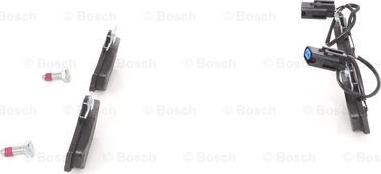 BOSCH 0 986 461 767 - Тормозные колодки, дисковые, комплект autospares.lv