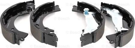 BOSCH 0 986 487 954 - Комплект тормозных колодок, барабанные autospares.lv