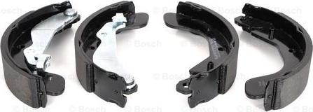 BOSCH 0 986 487 950 - Комплект тормозных колодок, барабанные autospares.lv